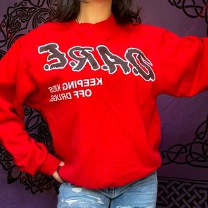 pacsun DARE crewneck